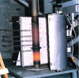 hornos industriales para lecho fluidizado de análisis en laboratorio