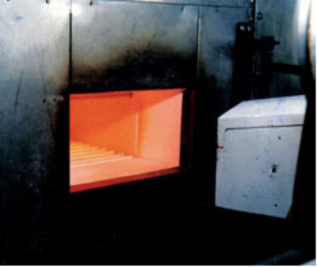 horno para tratamiento térmico, oxidación, reducción y calcinación de compuestos